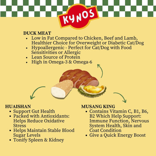 KYNOS - Duck Chips Huaishan Musang King