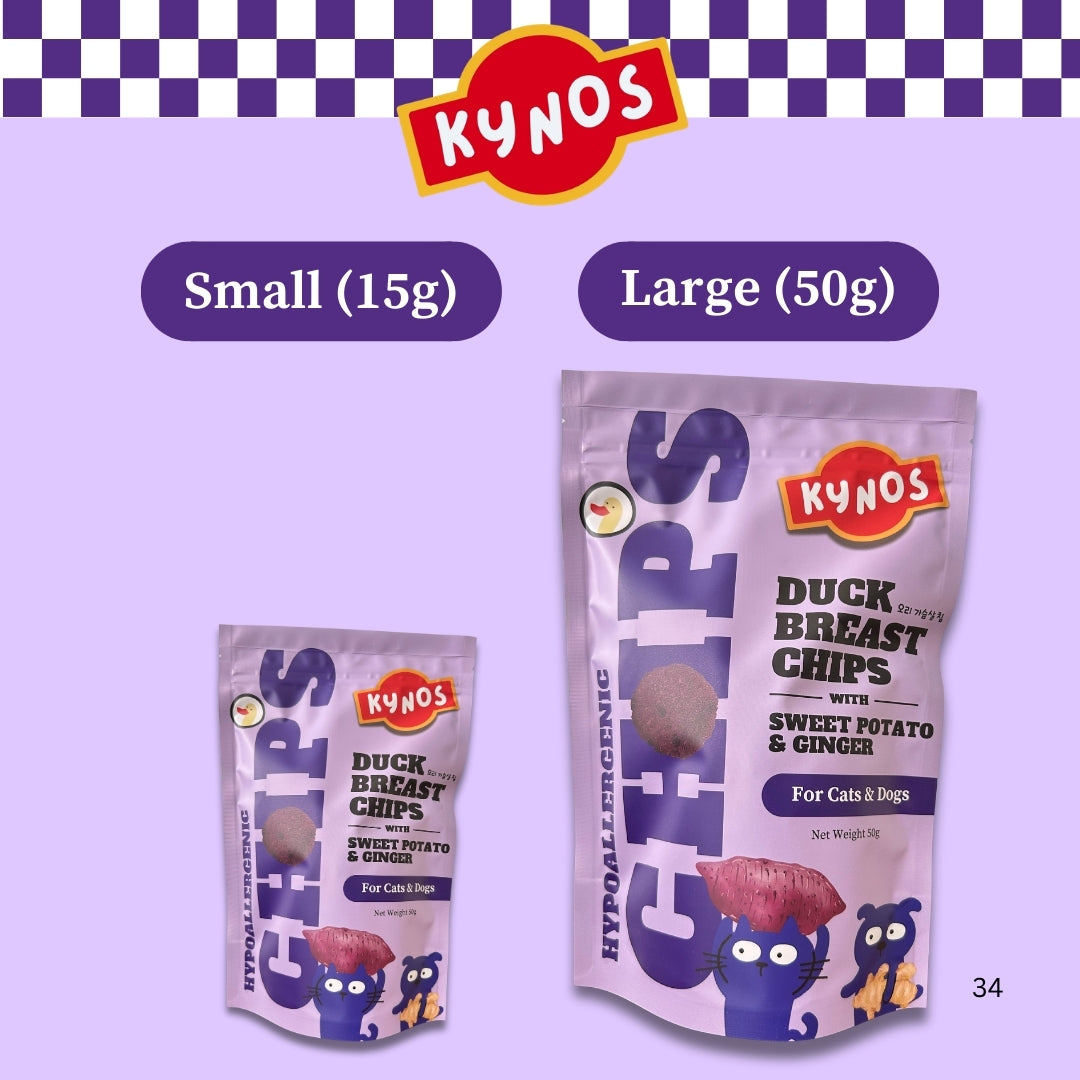 KYNOS - Duck Chips š Sweet Potato & Ginger