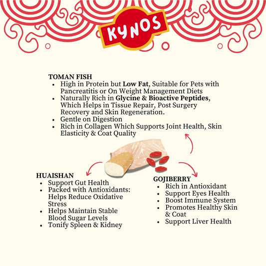 KYNOS - Fish Chips 🍒Huaishan & Goji Berry