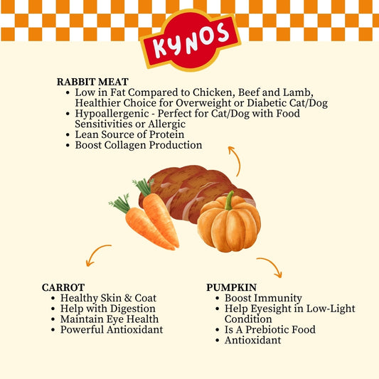 KYNOS - Rabbit Chips 🥕🎃 Carrot & Pumpkin